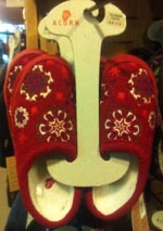 Acorn slippers