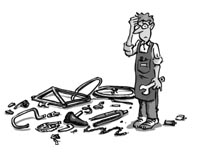 Bike repairman