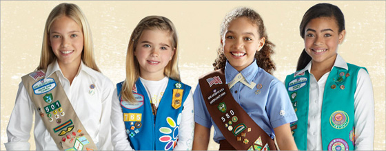 Girl Scout uniforms