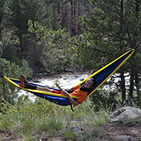 Hammock on the riverside